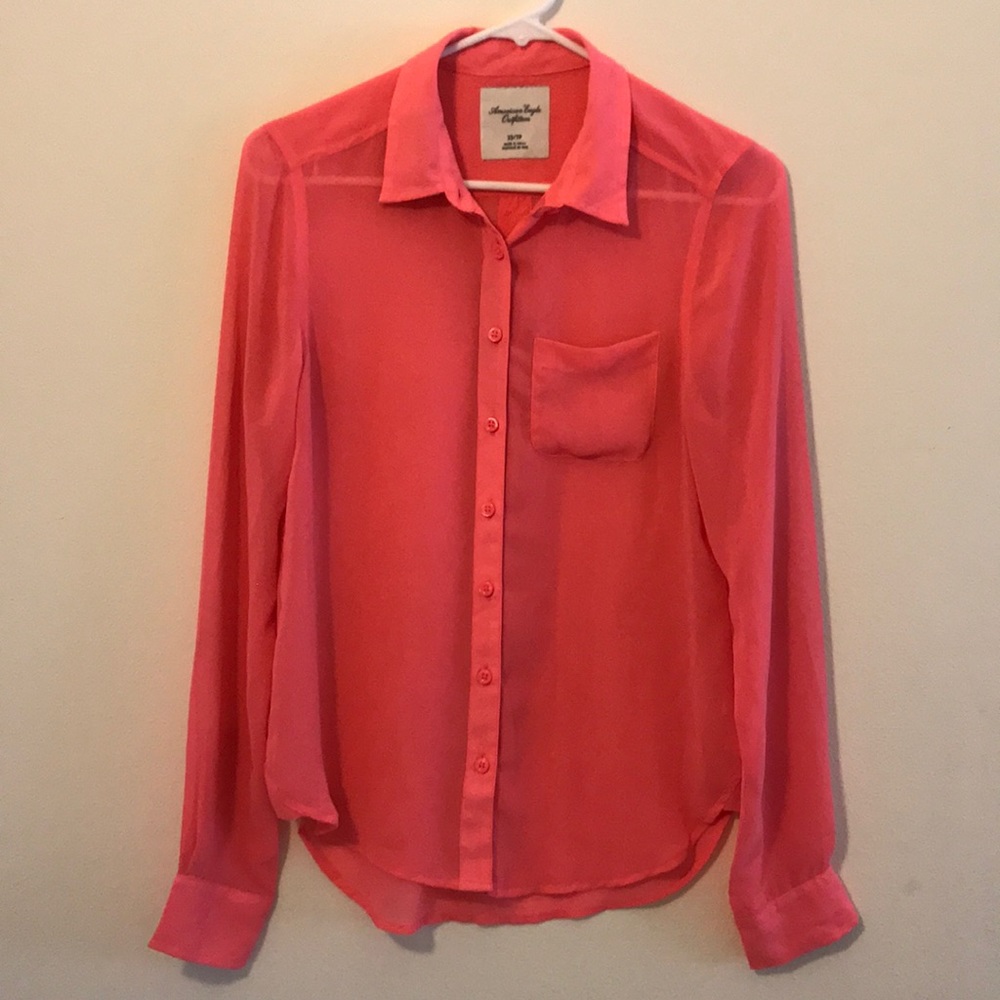 American eagle button up